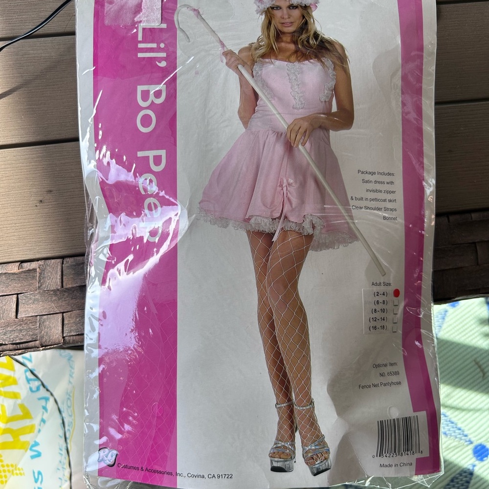 Lil' Bo Peep Costume in Pink